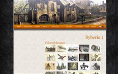 Syberia 1 & 2 -  Draws of Kate Walker's adventures - Microïds