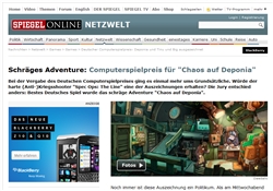Deutscher Computerspielpreis: Deponia und Tiny und Big ausgezeichnet - SPIEGEL ONLINE