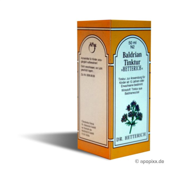 Baldriantinktur Hetterich, 50 ml Preisvergleich