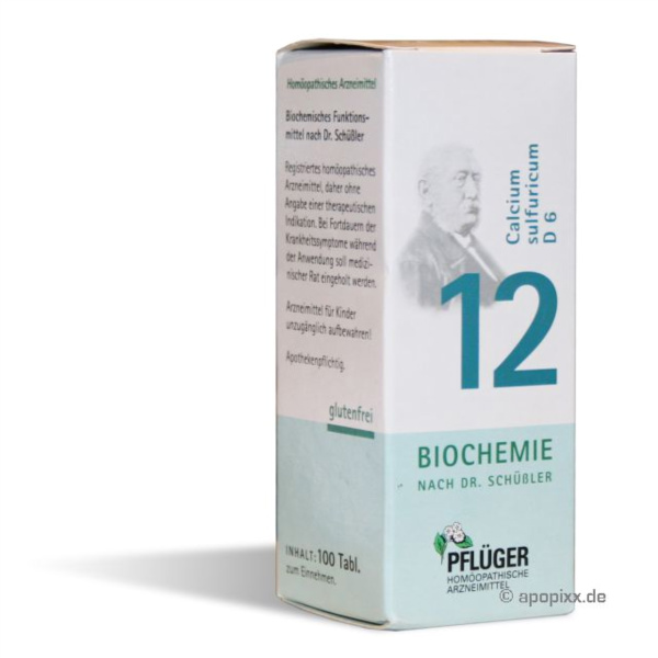 Biochemie 12 Calc Sulf D 6, 100 St&uuml;ck Preisvergleich