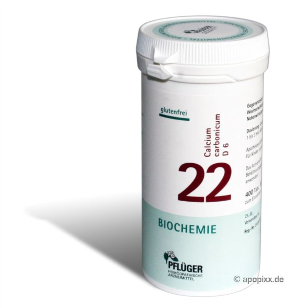 Biochemie 22 Calc Carb D 6, 400 St&uuml;ck Preisvergleich