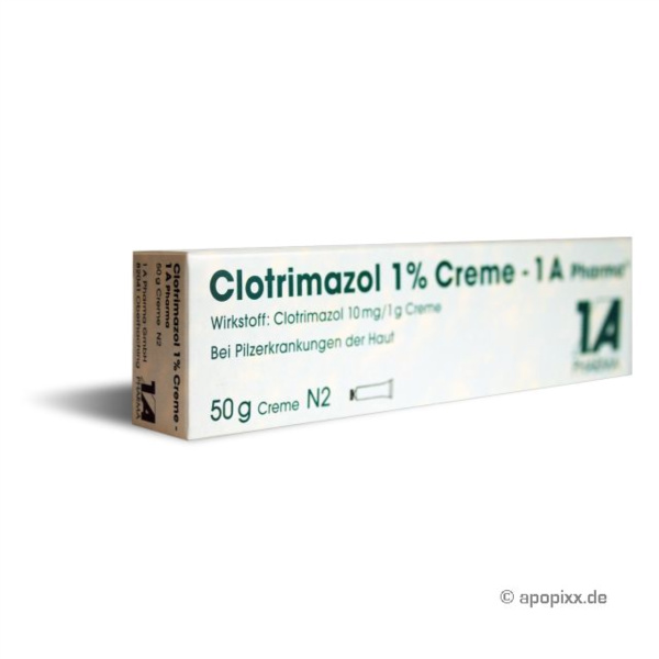 Clotrimazol 1% Cre 1A Phar, 50 g Preisvergleich