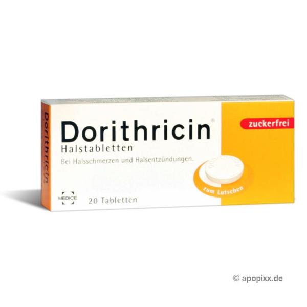 Dorithricin Halstabletten, 20 St&uuml;ck Preisvergleich
