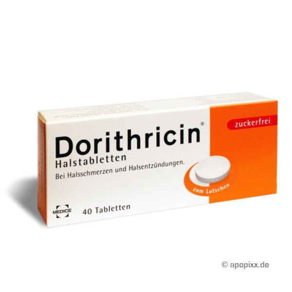 Dorithricin Halstabletten, 40 St&uuml;ck Preisvergleich