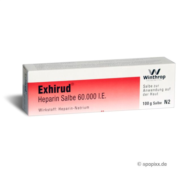 Exhirud Heparin 60000Ie Salbe, 100 g Preisvergleich