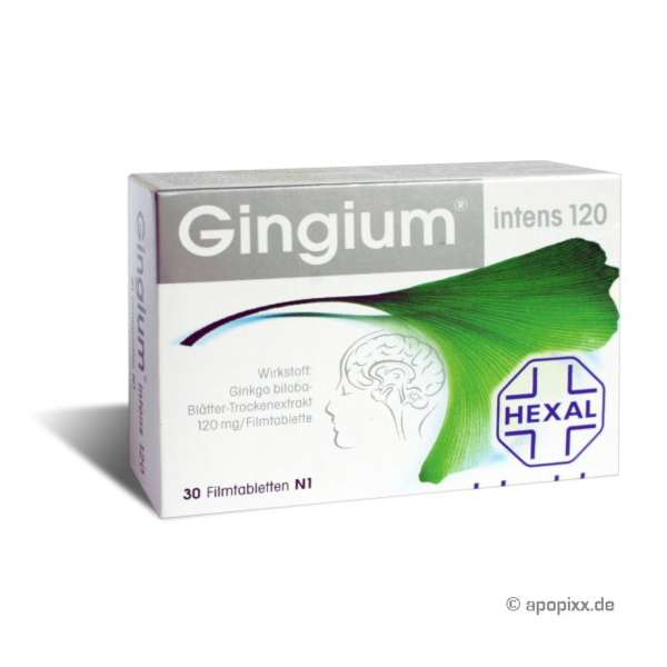 Gingium Intens 120, 30 St&uuml;ck Preisvergleich
