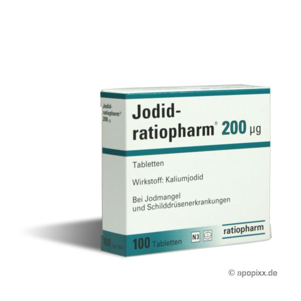Jodid Ratiopharm 200Ug, 100 St&uuml;ck Preisvergleich
