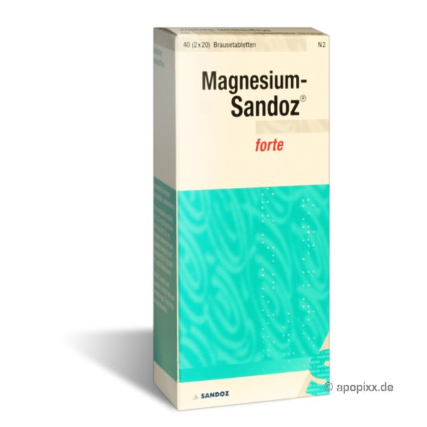 Magnesium Sandoz Forte, 40 St&uuml;ck Preisvergleich
