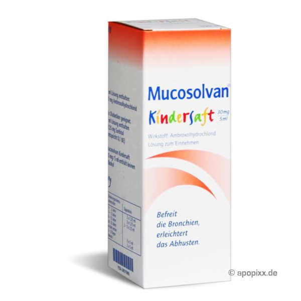 Mucosolvan Kinder 30mg/5ml, 100 ml Preisvergleich