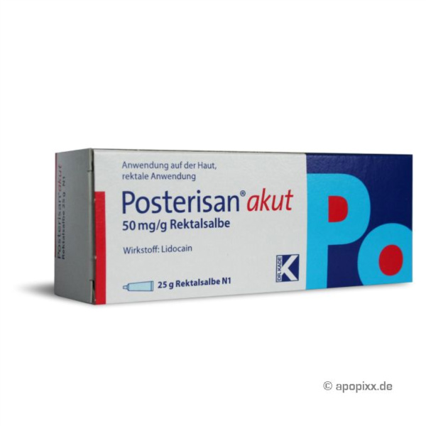 Posterisan Akut Salbe, 25 g Preisvergleich