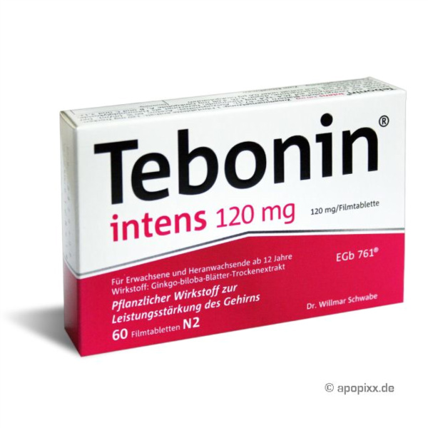 Tebonin Intens 120mg Tabletten, 60 St&uuml;ck Preisvergleich