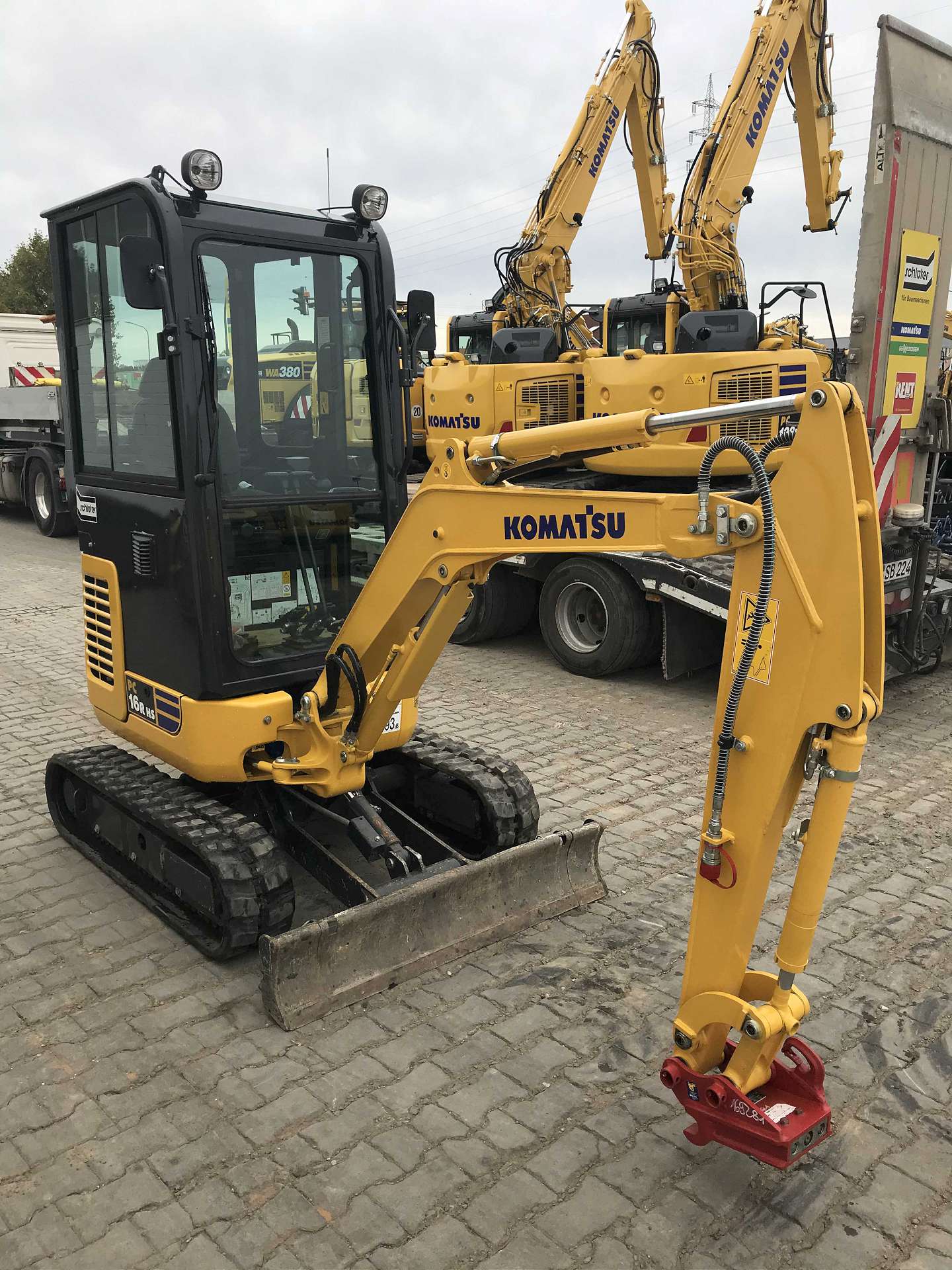 Laufrolle für Komatsu PC16