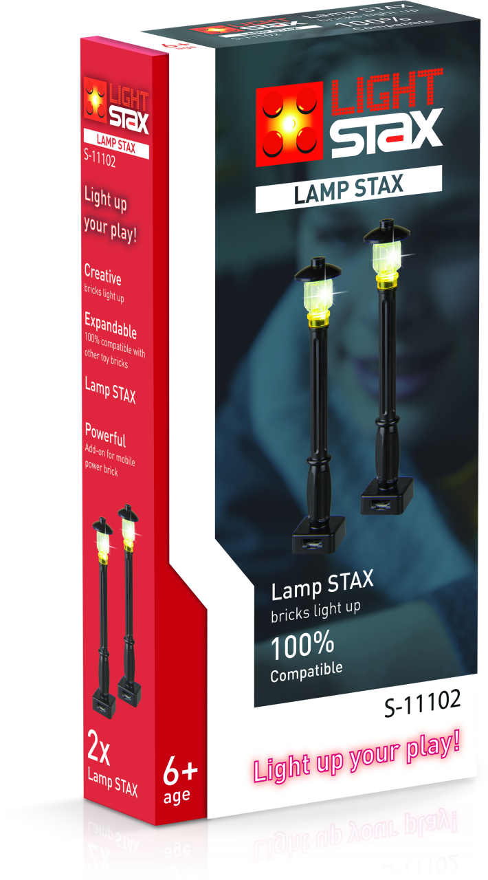 STAX® Lamp Stax - LEGO®-kompatibel 