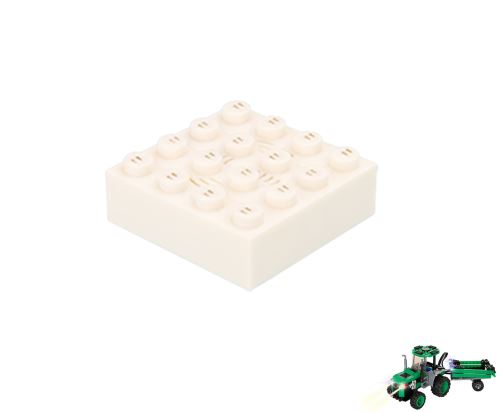 STAX ® Sound STAX 4x4 weiß Traktor - LEGO®-kompatibel 