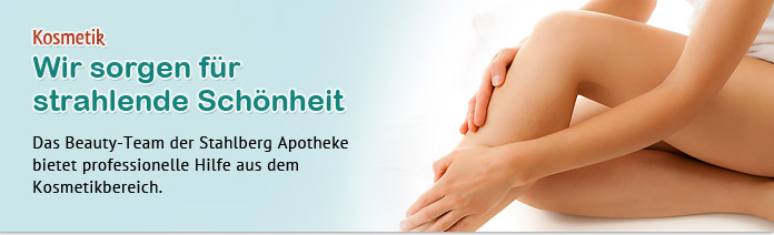 Wir sorgen für strahlende Schönheit - www.stahlberg-apotheke.de