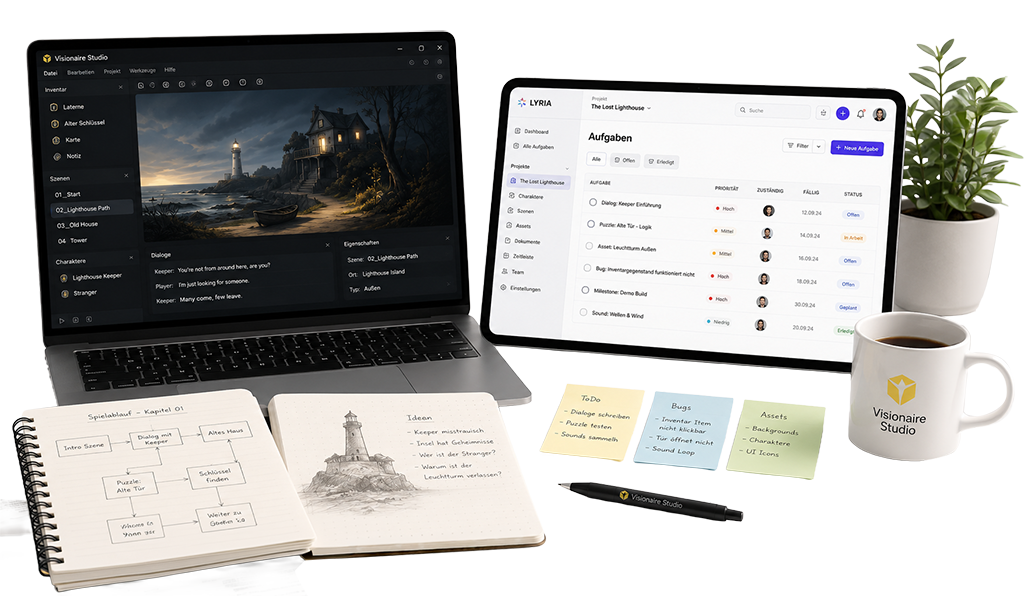 Lyria Project Management Workflow