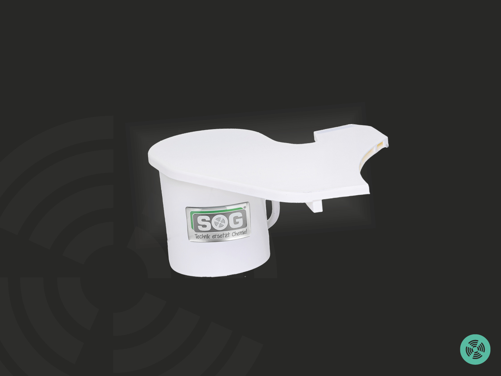 SOG® Compact quick Entlüftungssystem für eine Zerhackertoilette