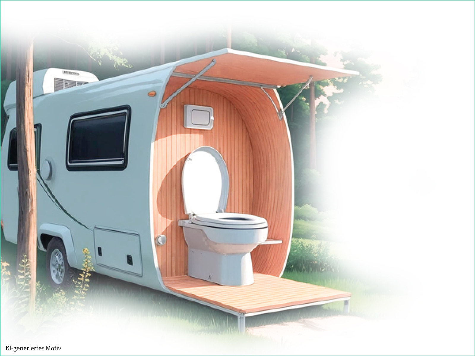 SOG® Entlüftungssystem an einer Wohnmobiltoilette