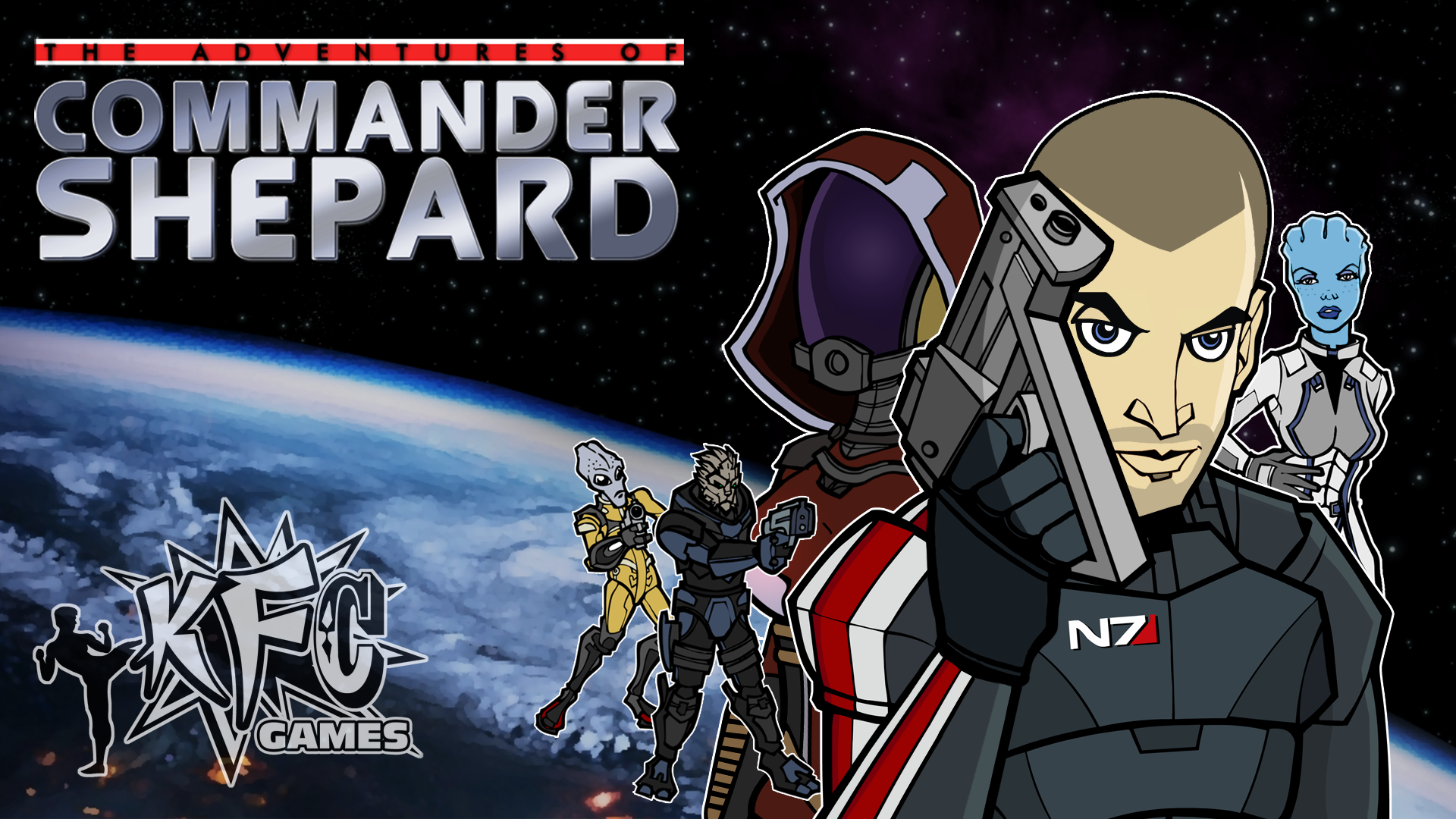 The Adventures of Commander Shepard - New game released!