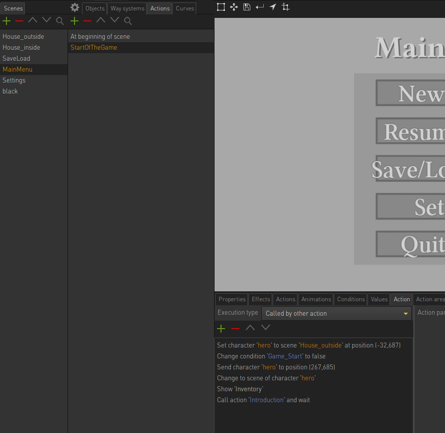 Visoundair Function Button How to Create a Main Menu with a
