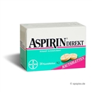 Aspirin Direkt, 20 Stück