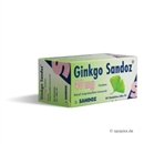 Ginkgo Sandoz 40mg, 100 Stück