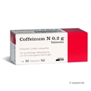 Coffeinum N 0,2 g, 50 Stück