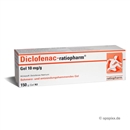 Diclofenac Ratiopharm Gel, 150 g