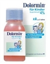 Dolormin für Kinder Ibuprofen 4%, Saft, 100 ml