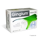 Gingium Intens 120, 60 Stück