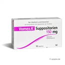 Vomex A 150mg, 10 Stück