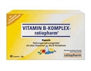 Vitamin B Komplex, Ratiopharm, 60 Kapseln