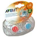 AVENT Schnuller Freeflow Trend, 6-18 M., BPA-frei, 2 St.