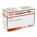 ASS ratiopharm 300mg Tabletten, 100 St.