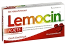 Lemocin Forte mit Benzocain Pastillen