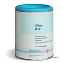 BIOCHEMIE DHU 11 Silicea D 12 Tabletten