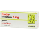 BIOTIN RATIOPHARM 5 mg Tabletten