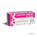 CETIRIZIN HEXAL Filmtabl. b. Allergien
