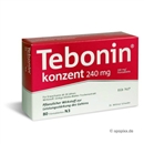 TEBONIN konzent 240 mg Filmtabletten